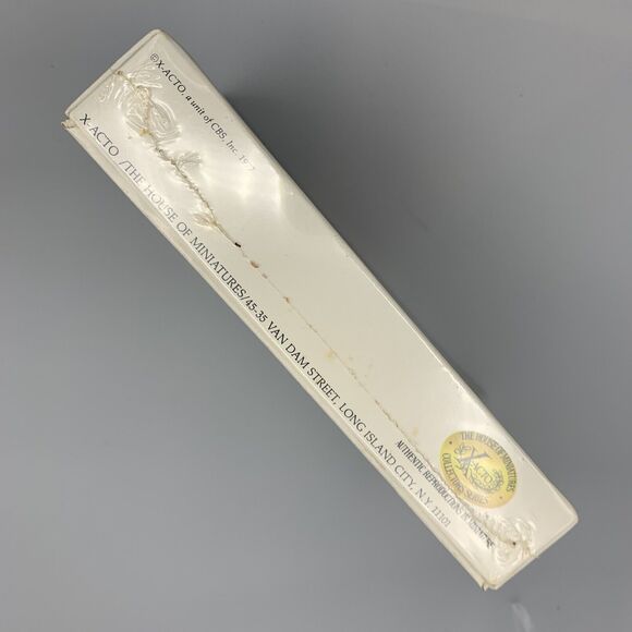 The House of Miniatures 2 Side Chair Set Dollhouse Kit 40007 X-ACTO Sealed NOS - Picture 9 of 9